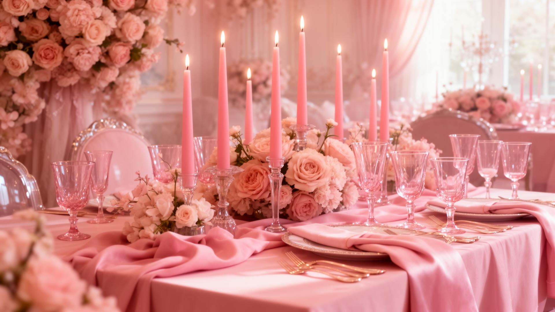 Pretty in Pink — pink-themed celebration